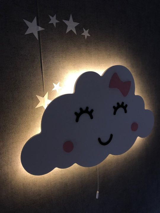 Smiling%20Face%20Wooden%20Cloud%20Night%20Light%20Lamp%20For%20Babies%20Room%20Decor,%20Nursery%20Decor,%20Newly%20born%20baby%20room%20decor%20-%20Image%202