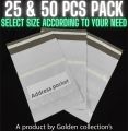 Courier Flyer Bags With Pocket - All Size - 25 and 50 Pieces - Packaging Flyers Bag Mini Small Medium Large. 