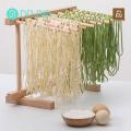 Countertop Pasta Dryer Foldable Wooden Pasta Drying Rack for Homemade Noodles Kitchen Gadget for Quick Drying Spaghetti 8 Arm Noodle Hanger Stand. 