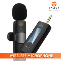VALLOR Wireless Collar Microphone Receiver with Transmitter. 