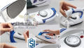 Mini iron 700W Mini Travel Portable handheld Foldable Electric Steam Iron l Portable Mini Travel Steam Iron Foldable l Mini iron for hajj and travelling. 