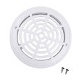 20cm Main Drain Pool Anti Vortex Sump Grill /Cover with Screws. 