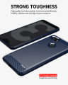 Leweisi Carbon Fiber Bumper Phone Case For Google Pixel 3 XL Back Cover Coque Shockproof Protective. 