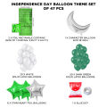 Independence Day Foil Balloon Theme Collection, 14th August Pakistan Flag Foils Balloons Jashan E Azadi Mubarak, 14 Aug 1947 Flags Celebration Parties Decor Supplies For Decorate Your Home, School, Offices & Restaurant Ballons : YlOPaNKw. 