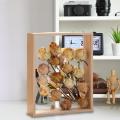 3D Photo Frame DIY Dry Flower Wood Frame Display Box Wall Mount Flower Specimen Storage Frame Home Decoration. 