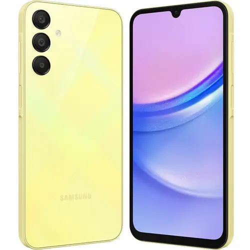 Samsung Galaxy A15 5000 mAh Battery  50 MP + 5 MP + 2 MP Back Camera 6.5 Inches Display  1 Year Samsung PK Warranty Internal Memory	128/ 256 GB RAM	6/ 8 GB