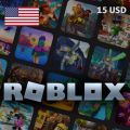 ROBLOX GIFT CARD - 15 USD (1200 ROBUX). 
