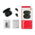 Redmi Airdots Pro Bluetooth Wireless Earbuds-Xiaomi Mi Redmi Airdots Pro Bluetooth V5.0 Stereo Bass Wireless Handsfree-High Quality Airdots with Mic,(BLACK). 
