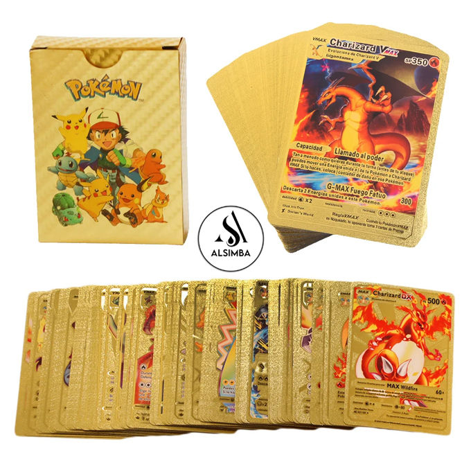 55%20Pcs%20Pokemon%20Gold%20Foil%20Cards%20Anime%20Cartoon%20Pokemon%20English%20Version%20Tcg%20Card%20-%2055%20Pcs%20Pokemon%20Cards%20Box%20For%20Fans%20Rare%20Collection%20Card%20Child%20Toys%20Gifts%20-%20Golden%20Edition%20-%20Image%204