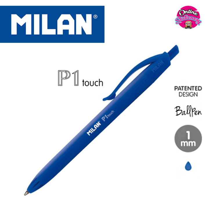 Milan%20P1%20touch%20Smooth%20Ball%20Pen%20Blue%20Ink%20-%20Image%202