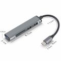 Type C HUB High Speed USB 3.0 HUB Splitter Card Reader Multiport with SD TF Ports for Macbook Computer Accessories HUB USB. 