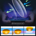 VIVIBEE Classic Square Gaming Blue Light Blocking Glasses Men Yellow Women Office Anti Light Eyeglasses Computer Filter Goggles. 