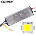 【Topnotch Store】KARWEN Real Watt LED chips & 10W 20W 50W LED Integrated with Transformer Led Driver DIY Floodlight Spotlight. 
