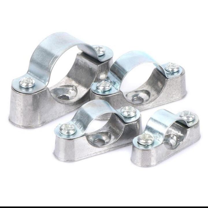 5Pcs Pipe Clamp With Screw From The Wall Yards Away From The Wall Of The Card Saddle Card Line Pipe Clip 16mm 20mm 25mm 32mm