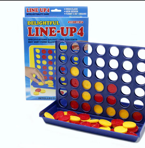 Line Up 4 Educational Board Game Toy 5inches