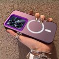 For casing realme C55 NFC realme C55 5G 2023 phone case back cover hard case TPU protector smooth shockproof cover new design aesthetic wireless magnetic attraction cybswx01. 