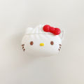 Rice Ball Buns KT for Apple AirPods pro Bluetooth Wireless Headphone Cover 1/2/3 Generation Cute Silicone Female OVERDOESETO. 