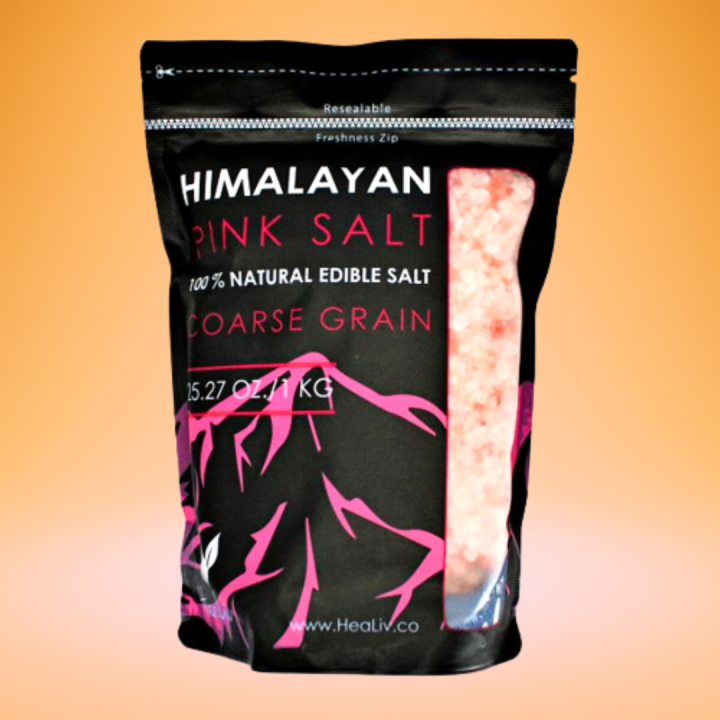 Healiv Pink Salt Coarse Grain- 1Kg