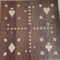 High Quality Ply Wood 4-player Ludo - Large. 