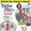 Flexible Hose Extension with 2 Modes Water Saving,Faucet for Kitchen Sink,Water Faucet Sprayer, Flexible Tap Extension for Kitchen Sink (Standard Size,Silver). 