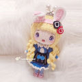 Chihiro hand writer original doll wool doll accessories diy crystal patch mouth surprised small incisors. 