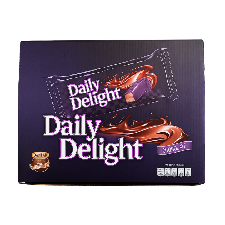DanPak Daily Delight Chocolate Bars – 6 Pcs Box | Creamy Milk Chocolate Snack | Kids Chocolate Bars | Party & Gift Pack | Fresh Stock by Aamrite
