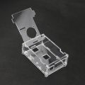 For Raspberry Pi 3 Model B+(Plus) Acrylic Case Transparent Box Cover Shell + Cooling +Aluminum Heat Sink For Raspberry Pi 3 Model B+/B. 