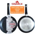 Sonex Induction Series Galaxy Hot Plate, Wok, Frypan and Cassrol Non stick Inner & Outer Marble coating. 