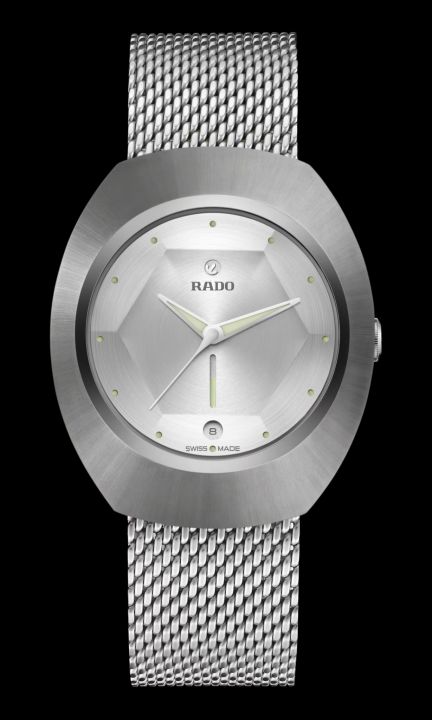 RADO DIASTAR ORIGINAL 60-YEAR ANNIVERSARY EDITION GREY DIAL WITH DATE MEN'S WATCH - 764.6163.3511