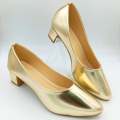 Court Shoes Block Heel Pumps - CSGS1830. 