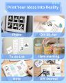 Thermal Printer Printing Paper Roll 57*25mm for Portable Bluetooth Mini Printer for Printing Photos/ Pictures/Office Receipt/Labels/Note/QR Code/Labels/Memo. 
