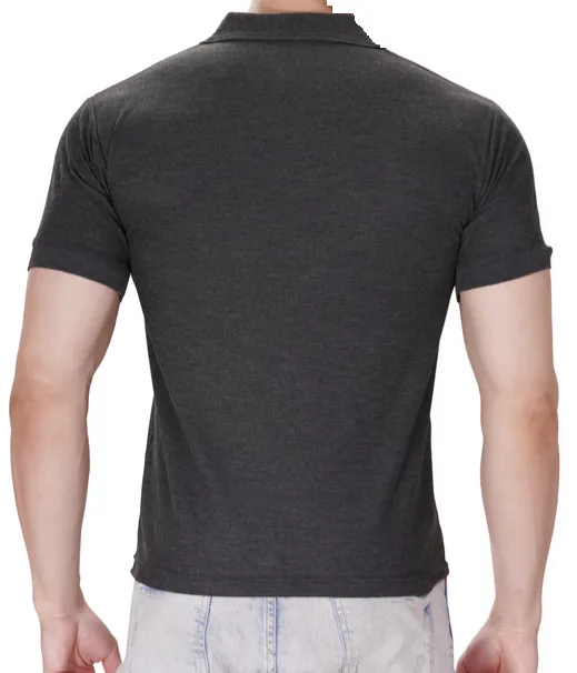 Dark%20Grey%20Half%20Sleeve%20Polo%20Tshirt%20Small%20to%2012XL%20-%20Image%205