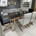 Dining Table / La Granda Dining Table / Dining Table with Chairs / Dining Table with Six Chairs / Dining Table Set / Dining Room Set. 