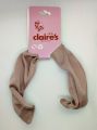 Claire’s Club Twisted Headwrap Hair Scrunchies Brown Hair Clips Headband Hair Accessories Band for Women (Product of UK). 