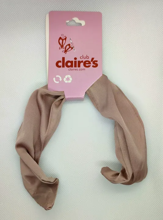 Claire%E2%80%99s%20Club%20Twisted%20Headwrap%20Hair%20Scrunchies%20Brown%20Hair%20Clips%20Headband%20Hair%20Accessories%20Band%20for%20Women%20(Product%20of%20UK)%20-%20Image%203