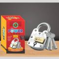 Power Lock Brass Wall 2 Plate 2 Inch 3 Key | Heavy Duty Aligarh Lock | Durable Brass Lock for Maximum Security | Strong and Reliable Lock for Home, Office & Industrial Use | Tamper-Proof Locking System. 