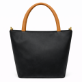 TYMO Velora Ribbon Tote bag for Women – Premium PU Leather Structured Handbag. 