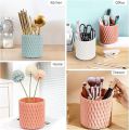Upgrade your vanity with our Makeup Brush Holder – a sophisticated 360° Rotating Organizer. The clear cover and 5 compartments add glamour to your cosmetics storage, keeping essentials organized with ease. Elevate your beauty routine!. 