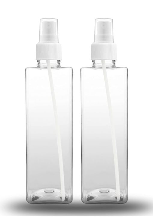 Bundle of Reusable Plastic Empty Spray Bottles | 120ml PET Bottles | Perfume, Hair Oil & Liquid Storage Bottles