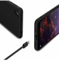 Huawei P20 Pro Matte Black Soft Silicon Back Cover. 
