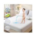 Waterproof Mattress Fitted Cover - 100% Waterproof and Dust Proof. 