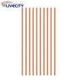 Copper Round Rod Premium Quality Copper Rods Ideal for Crafts Hobbies Rust-proof Durable Wide Range of Applications Pack of 10 Diy Metal Crafts. 
