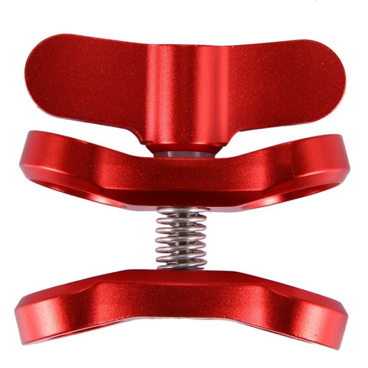 2X Camera Accessory Diving Lights Ball Butterfly Clip Arm Clamp Mount Aluminum for Gopro Hero 3+/4/5 Xiaoyi Camera Red