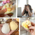 1pc Squishy Hamster Toy with Cheese Cute Desktop Decor Funny Stress Reliever Decompression Fidget Toys for Teens Kids Gifts. 