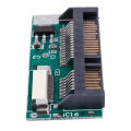 1.8" ZIF CE SSD HDD to 7+15 Pin SATA Adapter Converter w FFC Cable. 