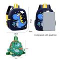 Skin Care Cartoon dinosaur school bags for kids, fashion waterproof backpack, cute kindergarten primary school backpack, student backpack. 