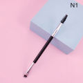 Eyebrow Brush Eyelash Comb Makeup Brushes Dual Ended Angled Brush Spoolie Brush Luolong. 