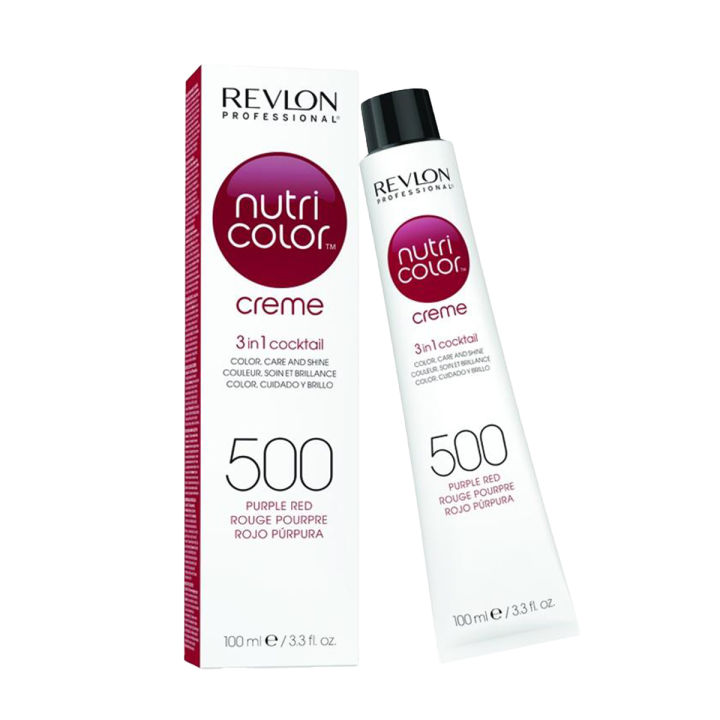 Revlon Professional Nutri Color™ Creme 3-in-1 Cocktail - Purple Red 500 - 100ml