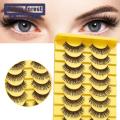 Green forest Artificial Eyelash Easy to Use Eye Extension Thick Fluffy Lashes. 