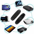 BeesClover Smart Remote Control Air Mouse Keyboard Wireless Backlit Remote Controller Rechargeable 2.4G TV Box Remote Plug Play Multifunctional Fly Mouse Remote Controller. 